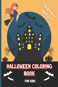 Halloween Coloring Book For Kids