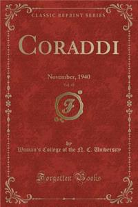 Coraddi, Vol. 45