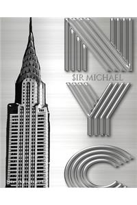 Iconic Chrysler Building New York City Sir Michael Huhn Artist Drawing Journal