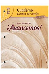 Cuaderno: Practica Por Niveles (Student Workbook) with Review Bookmarks Level 2