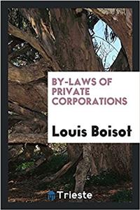 By-Laws of Private Corporations