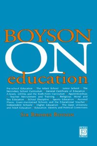 Boyson on Education