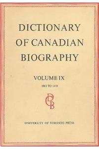 Dictionary of Canadian Biography / Dictionaire Biographique Du Canada