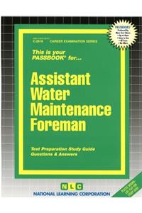 Assistant Water Maintenance Foreman