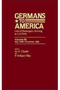 Germans to America, May 1, 1888-Nov. 30, 1888