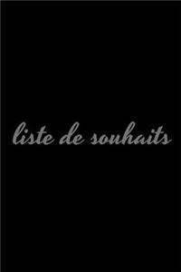 liste de souhaits