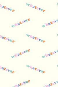 Whatever: Cute Lined Journal for School, Home, and Office