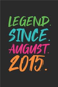 Legend Since August 2015