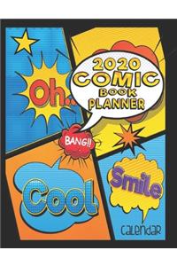 2020 Comic Book Planner Calendar