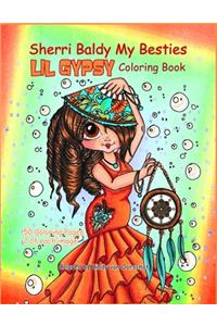 Sherri Baldy My Besties Lil Gypsy Coloring Book