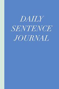 Daily Sentence Journal