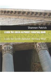 Learn the Greek Alphabet Coloring Book