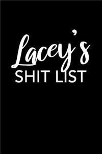 Lacey's Shit List