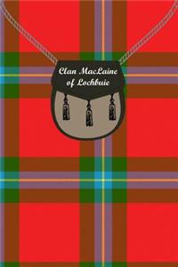 Clan Maclaine of Lochbuie Tartan Journal/Notebook