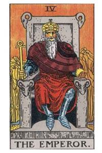 Tarot Notebook Journal - The Emperor
