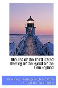 Minutes of the Third Stated Meeting of the Synod of the New England