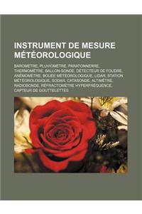 Instrument de Mesure Meteorologique