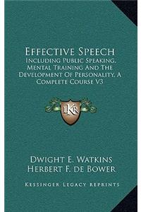 Effective Speech