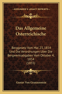 Das Allgemeine Osterreichische