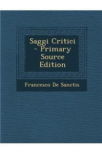 Saggi Critici
