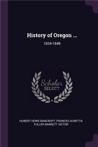 History of Oregon ...