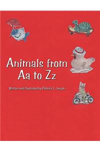 Animals from Aa to Zz
