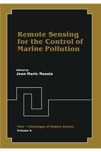 Remote Sensing for the Control of Marine Pollution