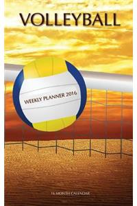 Volleyball Weekly Planner 2016