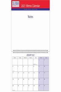 ESSENTIAL MEMO A3 PLANNER CALENDAR 2021