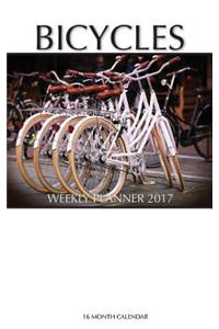 Bicycles Weekly Planner 2017