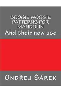 Boogie woogie patterns for Mandolin