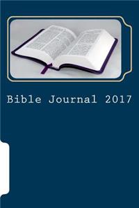 Bible Journal 2017