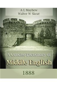 Concise Dictionary of Middle English (1888)
