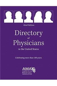 Directory of Physicians in the Us 4 Vol Set
