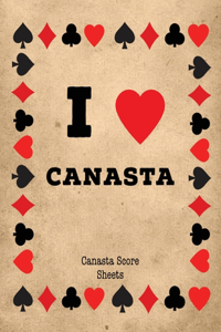 Canasta Score Sheets