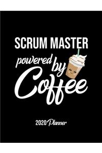 Scrum Master Powered By Coffee 2020 Planner