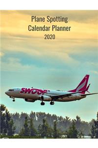 Plane Spotting Calendar Planner 2020
