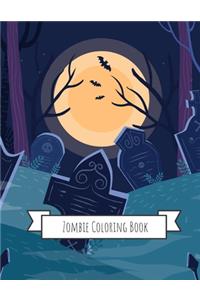 Zombie Coloring Book