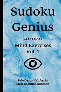 Sudoku Genius Mind Exercises Volume 1