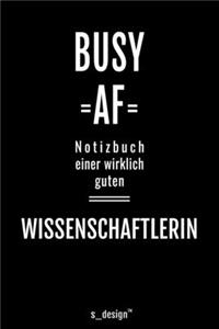 Notizbuch für Wissenschaftler / Wissenschaftlerin