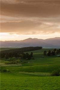 Notizbuch in der grünen Natur