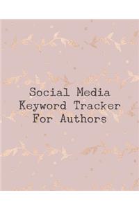 Social Media Keyword Tracker For Authors