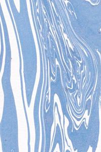 2020 Daily Planner Blue Marble Swirls 388 Pages