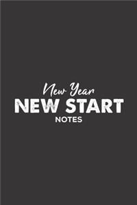 New Year New Start Notes