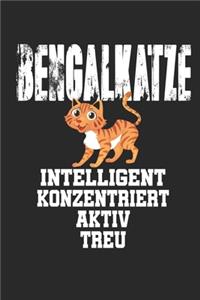 Bengalkatze, Intelligent, Konzentriert, Aktiv, Treu