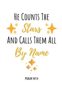 He Counts The Stars And Calls Them All By Name