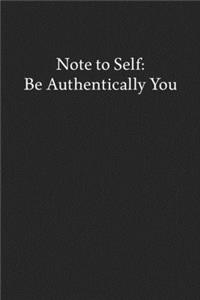Note to Self
