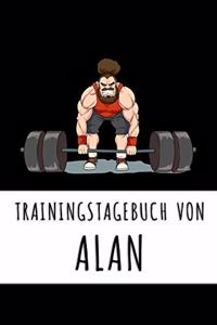 Trainingstagebuch von Alan