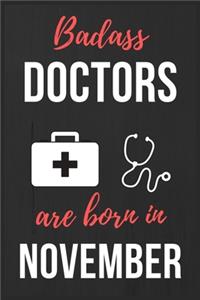 Badass Doctors Are Born In November
