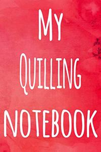 My Quilling Notebook